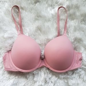 Pink Victoria's Secret Push Up Bra